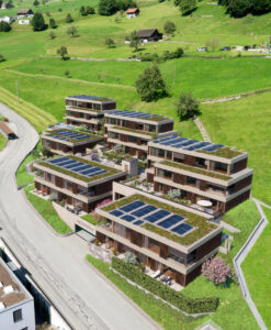 PRP betreut das Wohnbauprojekt Solair in Ennetbürgen